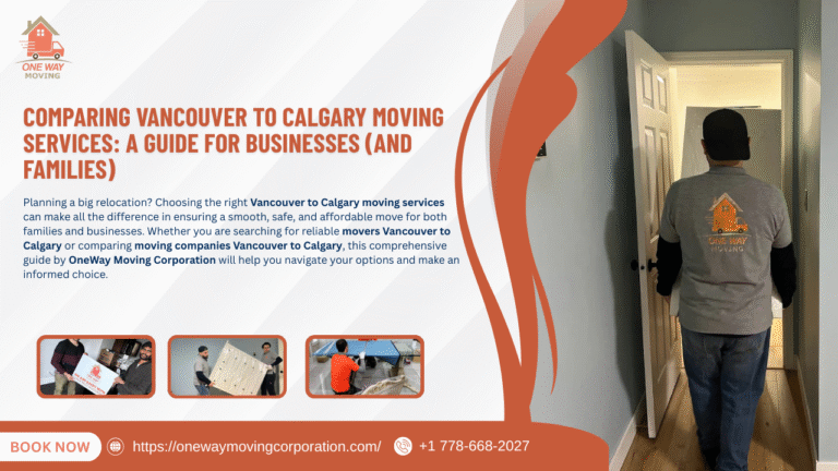 Comparing Vancouver to Calgary Moving Services: A Guide for Businesses (and Families) comparing vancouver to calgary moving services a guide for businesses (and families)