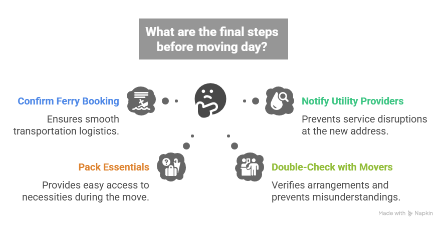 Checklist Before Moving Day