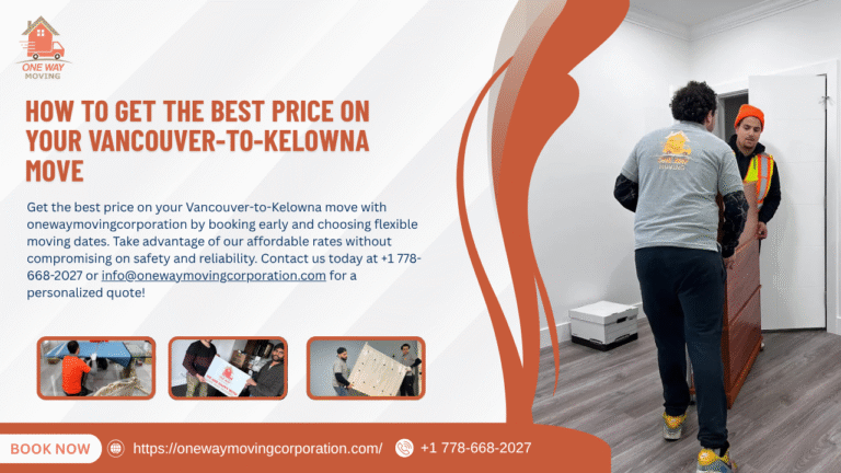 how to get the best price on your vancouver to kelowna move