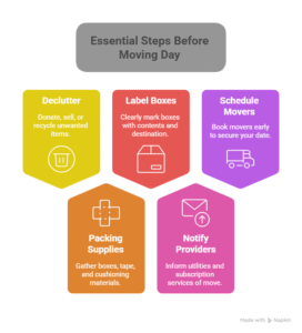 Essential Steps Before Moving Day