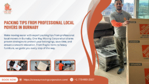 Packing Tips from Professional Local Movers in Burnaby