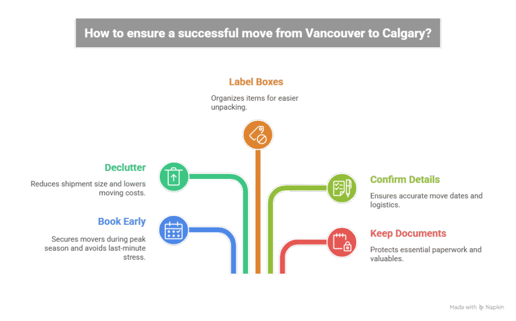 Comparing Vancouver to Calgary Moving Services: A Guide for Businesses (and Families) planning your vancouver to calgary move tips for a successful transition visual selection