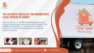 Ultimate Checklist for Moving with Local Movers in Surrey