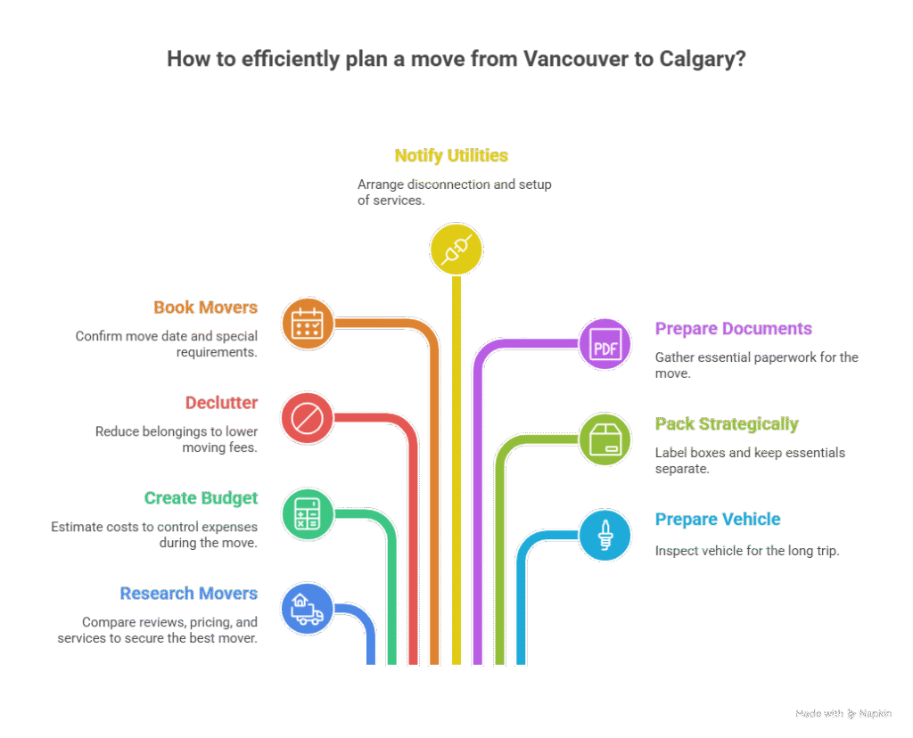The Ultimate Vancouver to Calgary Moving Checklist for Families (and Students) why you need a vancouver to calgary moving checklist for families and students visual selection